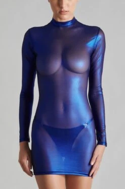 Maison Close Robe Courte - Blue Angel -Séduction Raffinée Lingerie 2021 Maison Close Blue Angel 02031