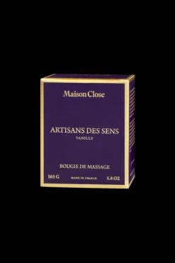 Maison Close Bougie De Massage - Artisans Des Sens - Vanille -Séduction Raffinée Lingerie 560506 GHOST 3b