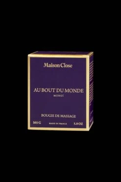 Maison Close Bougie De Massage - Au Bout Du Monde - Monoï -Séduction Raffinée Lingerie 560508 GHOST 3b