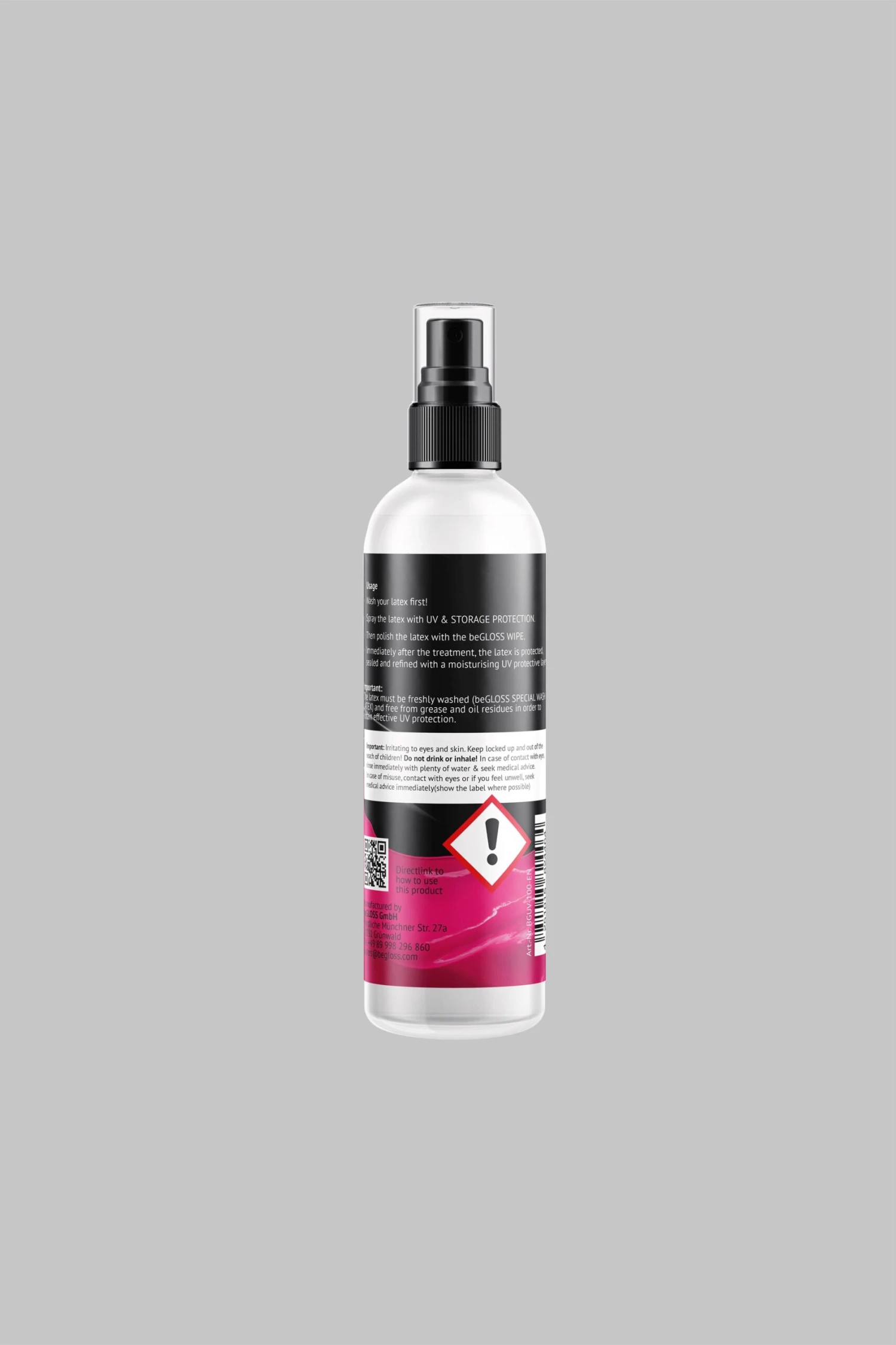 Maison Close Gel Stockage Spécial Latex - BeGloss - 100ml 2 Maison Close Gel Stockage Spécial Latex - BeGloss - 100ml – Image 2