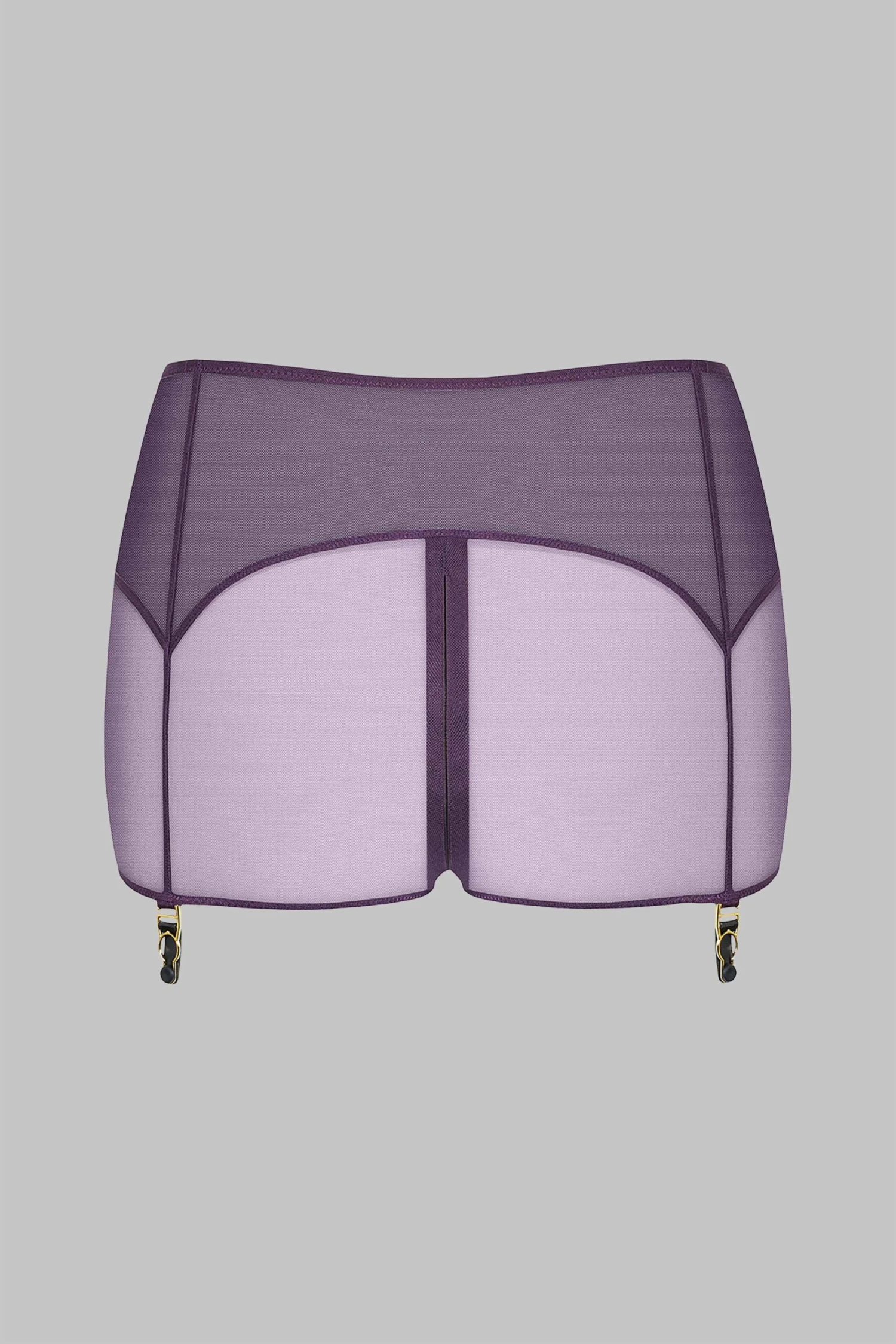 Maison Close Shorty Zippé Porte-Jarretelles - L'Amoureuse 2 Maison Close Shorty Zippé Porte-Jarretelles - L'Amoureuse – Image 2