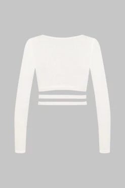 Maison Close Cache-Cœur Manches Longues - La Femme Amazone -Séduction Raffinée Lingerie 561058 Ghost 2