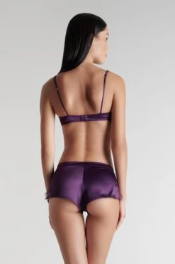 Maison Close Mini Short - Villa Satine -Séduction Raffinée Lingerie 561138 villa satine violet dounia 1310