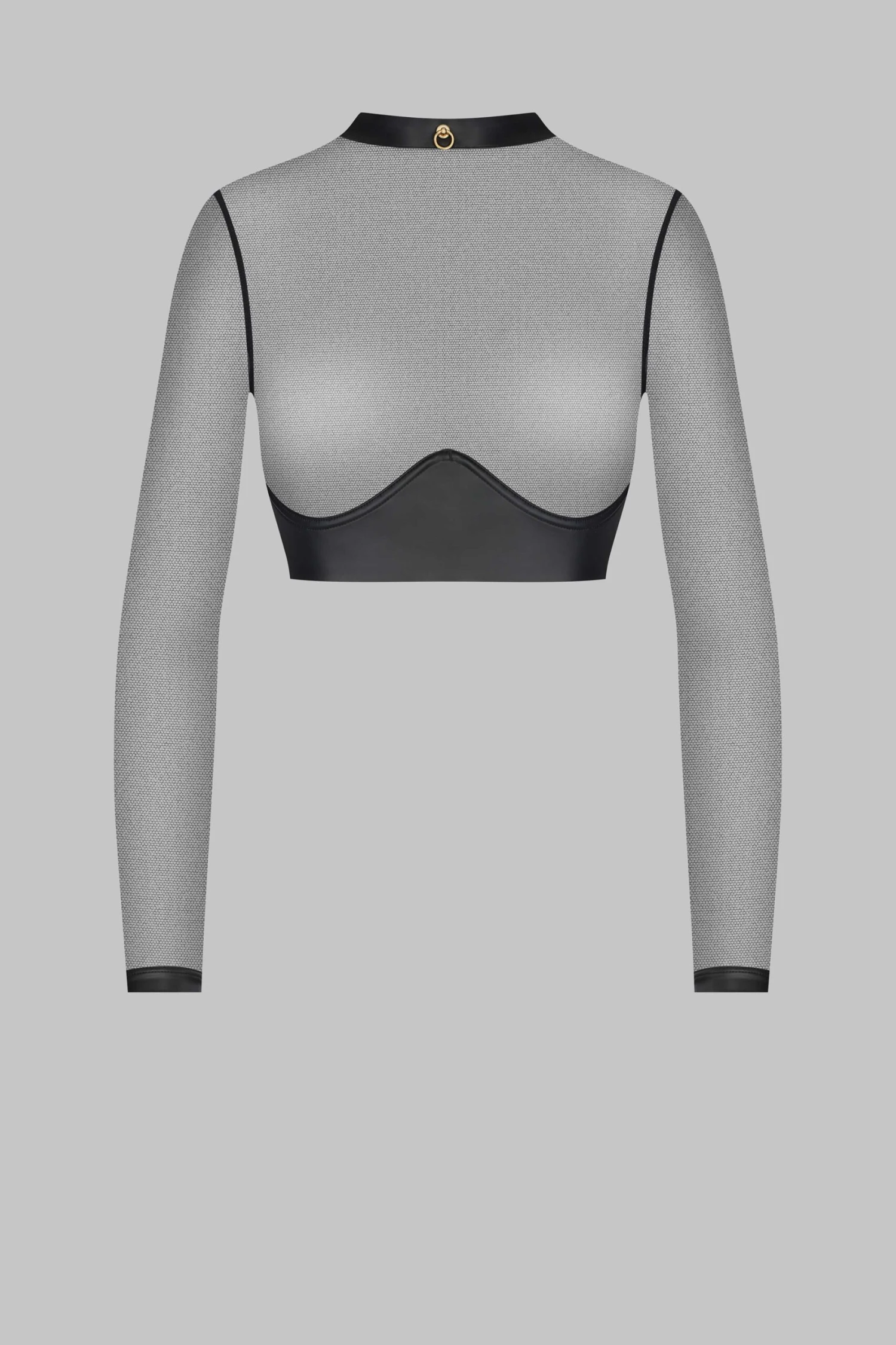 Maison Close Top Manches Longues - Chambre Noire 2 Maison Close Top Manches Longues - Chambre Noire – Image 2