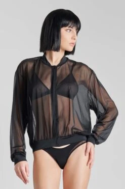 Maison Close Bomber - Pure Tentation -Séduction Raffinée Lingerie 608809 pure tentation noir 2085
