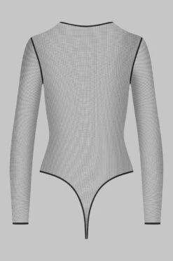 Maison Close Body String Zippé - Pure Tentation -Séduction Raffinée Lingerie 60881 ghost 2