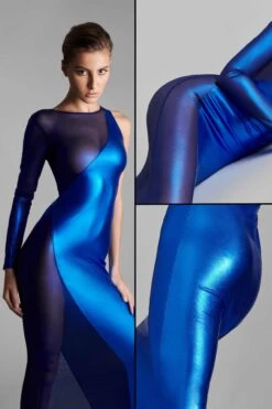 Maison Close Robe Longue - Blue Angel Privé -Séduction Raffinée Lingerie Corset Montage image2 2b4a4750 0fea 4730 a0fa 3db3b69a4a46