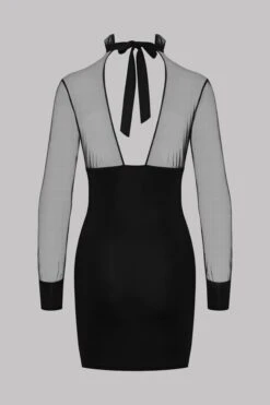 Maison Close Robe - Madame Rêve -Séduction Raffinée Lingerie Dress La Femme Amazone Black 608859 4