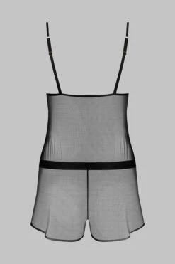 Maison Close Combishort - Madame Rêve 11 Maison Close Combishort - Madame Rêve -Séduction Raffinée Lingerie Teddy Madame Reve Black 608855 4