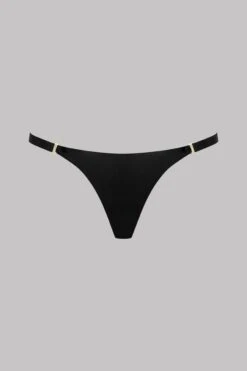 Séduction Raffinée Lingerie -Séduction Raffinée Lingerie Thong Tapage Nocturne Black 608527 2
