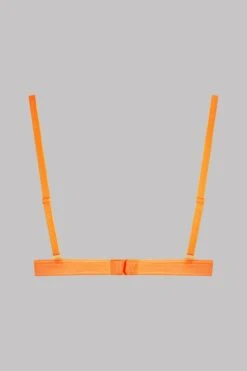 Maison Close Soutien-gorge Triangle - Corps à Corps Néon -Séduction Raffinée Lingerie Triangle Bra CAC Orange 560178 4