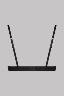 Maison Close Soutien-gorge Triangle - Sacré Cœur -Séduction Raffinée Lingerie Triangle Bra Sacre Coeur Black 560018 4